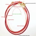 thumbnail image 2 of Collier Perle Rouge Corail Amour Tendance Femme Personnalité Voyage Fête Mode Collier Clavicule Accessoires Collier perlas, 2 of 5