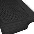thumbnail image 6 of Motor Trend FlexTough Car Floor Mats, 2-Tone Colors Heavy Duty Rubber with Cargo Trunk Mat, 6 of 8