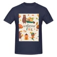 thumbnail image 4 of Bingfone Autumn In The Forest Men'S Loose Fit Short-Sleeve Pocket T-Shirt, 4 of 7