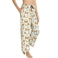 thumbnail image 2 of Daiia Cartoon Corgi Women's Sleep Pant with Pockets and Drawstring,Pajama Pants-X-Large, 2 of 9