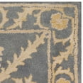 thumbnail image 3 of SAFAVIEH Bella Ellery Mediallion Bordered Wool Area Rug, Blue/Gold, 2'6" x 4', 3 of 5