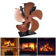 thumbnail image 4 of ventilador de chimenea Ventilador de estufa de energía térmica, ventilador de chimenea de detección automática de 5 hojas para /quemador de troncos/Chimenea, Magideal ventilador de chimenea, 4 of 7
