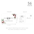 thumbnail image 5 of Koyal Wholesale 56-Pk RSVP Postcards for Wedding Spring Watercolor Floral Cardstock Response Reply Cards, "4 x 6", 5 of 5