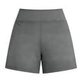 thumbnail image 7 of Athletic Shorts for Women Summer High Waisted Casual Stretchy Workout Yoga Shorts with Pockets, 7 of 7