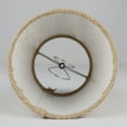 thumbnail image 3 of Meriville Set of 5 Natural Burlap Clip On Chandelier Lamp Shades, 4-inch by 5-inch by 5-inch, 3 of 6