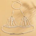 thumbnail image 1 of Cadena de pecho Fernando de joyería para el cuerpo en capas ajustables para fiestas, 1 of 8