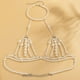 thumbnail image 1 of Cadena de pecho Fernando de joyería para el cuerpo en capas ajustables para fiestas, 1 of 8