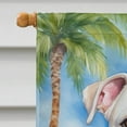 thumbnail image 3 of American Bulldog Luau House Flag, 3 of 5