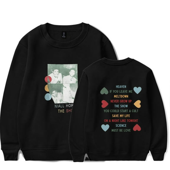 Niall Horan The Show round neck Sweatshirt Hello Lovers Off Merch Popular Graphics sided Print Unisex Trendy Casual Streetwear