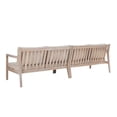 thumbnail image 5 of Afuera Living Wood & Fabric Outdoor Loveseat in Natural/Beige (Set of 2), 5 of 19