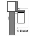 thumbnail image 2 of Seco-Larm Enforcer L Bracket for 600 Lbs. Maglock (E-941S-600/LQ), 2 of 2