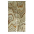 thumbnail image 1 of ABPHQTO Cortina japonesa Noren con textura de mármol marrón, cortinas para puerta y ventana, 85x150 cm, 1 of 1