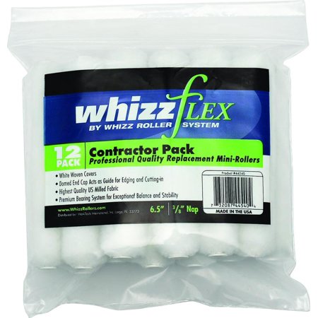 UPC 732087445404 product image for Whizz 44540 6.5X3/8 No-Shed Roller Cover 12-Pack - Polyester Professional Qualit | upcitemdb.com
