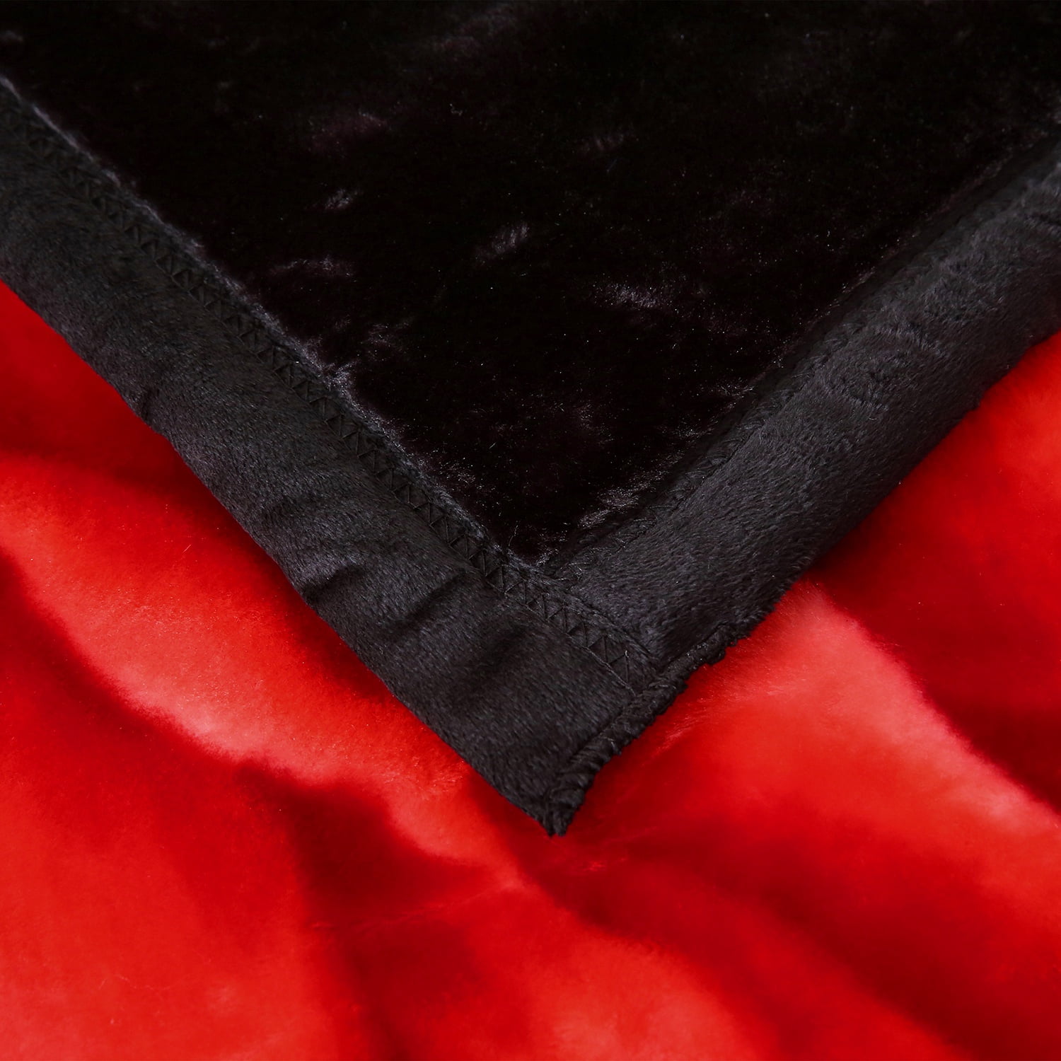 JML King Size Soft Warm Fleece Bed Blanket Reversible Thick Mink Blanket 83 x 91 inches,5.7lbs