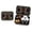 White, variant on QIUXUJ - 10cm Vintage Witch Bedroom Mini Halloween Diorama Tin Gift Set, Jack-O-Lantern Printed Blanket Plush Ghost Miniature Kit, Compact Portable Ornament for Halloween Party Favor (C)