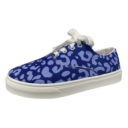 

TOYFUNNY Womens Flat Breathable Lace-Up Casual Sneakers