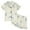 AB44 Blue, variant on Bainana Girls 2 Pieces Sleep Outfit Set Cartoon Print Short Sleeve Button Down Shirts And Shorts Set Soft Leisure Toddler Girls Holiday School Daily Loungewear Size 2-3 Years White