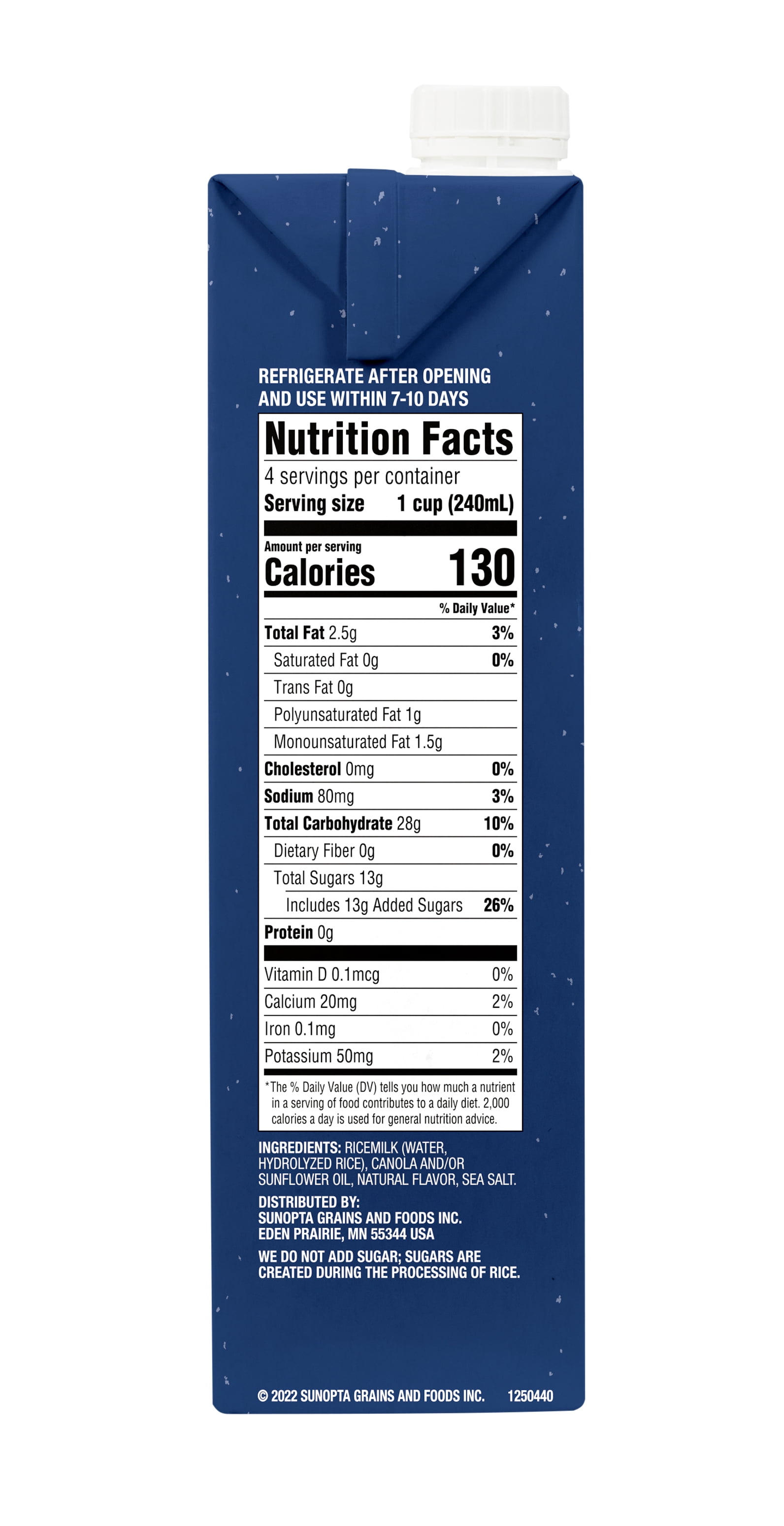 Dream Classic Vanilla Ricemilk, Shelf-Stable, 32 fl oz