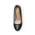 thumbnail image 3 of BURUDANI Tiffany Women's Classic Elegant Versatile Low Stiletto Heel Dress Platform Pumps Shoes, 3 of 7