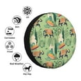 thumbnail image 4 of Balery Indian elephant Pattern Tire Covers - Tough Tire Wheel Protector for Truck, SUV, Trailer, Camper, RV-15 inch, 4 of 6