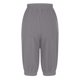 thumbnail image 4 of Pantalones capri casuales de mujer con cintura elástica lisa - Pantalones de poliéster de cintura alta con bolsillos grandes, S-XXL, 4 of 6
