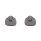 thumbnail image 2 of Sofá Puff Bewildely de tela Asientos elegantes y cómodos para la sala de estar Funda para silla Lazy Sofá Chair Bag Beanbag gris oscuro 2Conjunto, 2 of 6