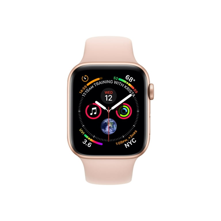 Apple Watch Series 4 (GPS) 40mm Gold Aluminum Case with Pink Apple Watch Series 4 (GPS) 40mm Gold Aluminum Case with Pink