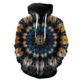 thumbnail image 1 of Sudadera con capucha y cremallera Mandala para hombre, primavera de 2024, gran oferta, estilo hip hop, Harajuku de gran tamaño, con capucha, chaquetas, sudaderas, camisetas de manga larga., 1 of 6