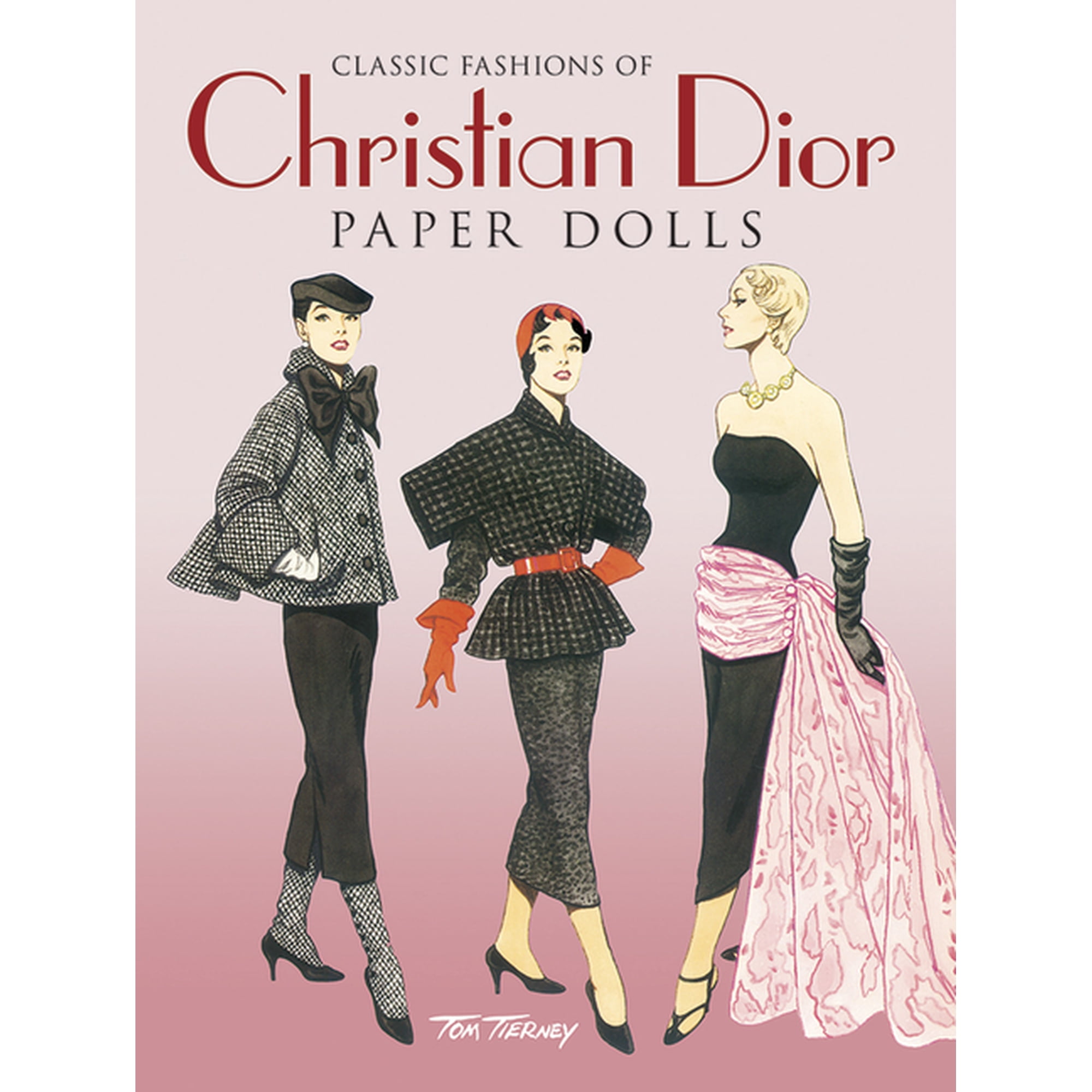 Dover Paper Dolls Classic Fashions of Christian Dior: Paper Dolls, (Paperback)