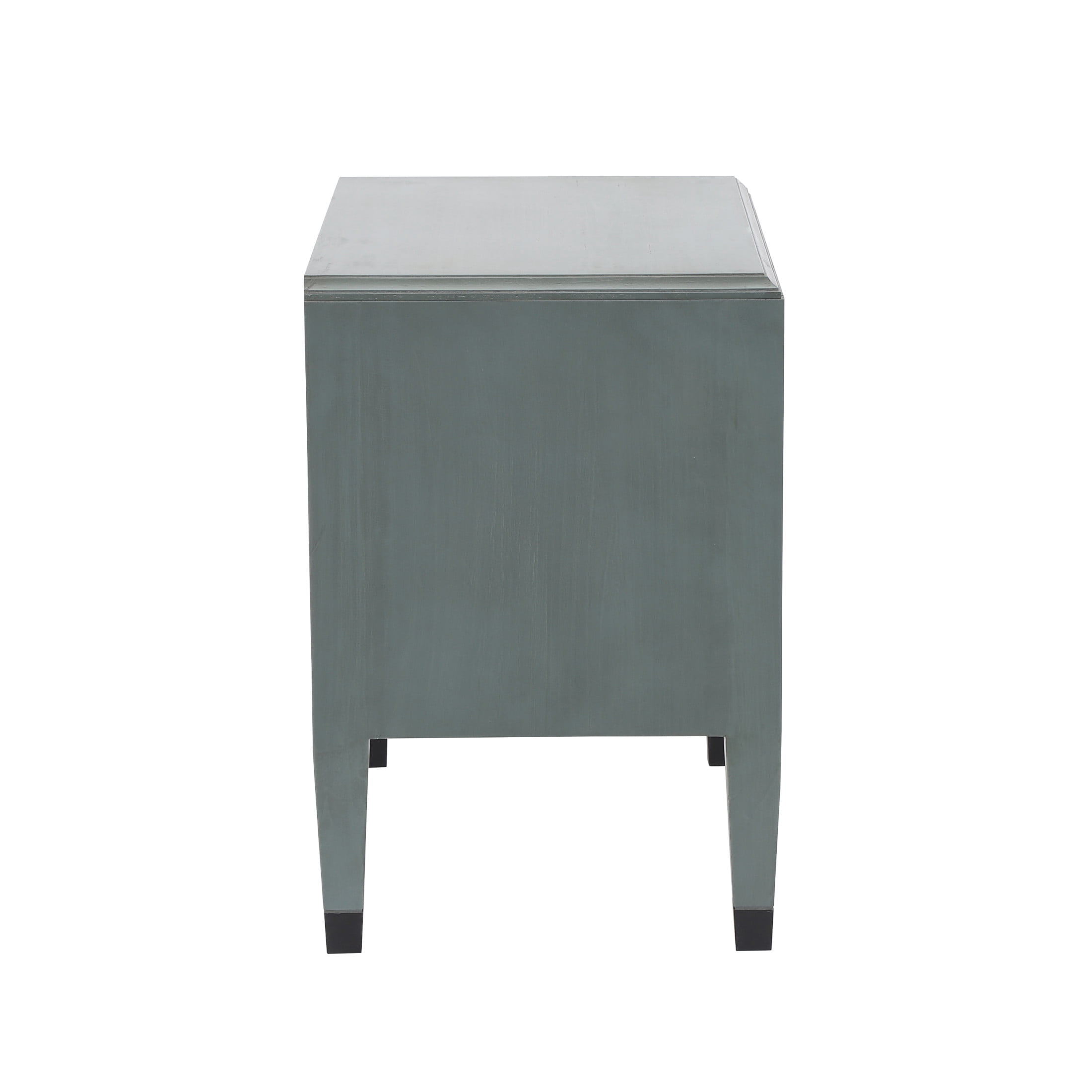 Christopher Knight Home 23.6" Classic Nightstand, Accent Bedside Table with 2 Drawers, Sage Green