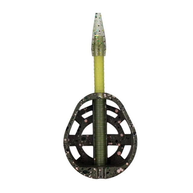 Pesca Bait Inline Method Feeder Holder Herramienta de aparejos de pesca de carpa de liberación rápida (35 g)