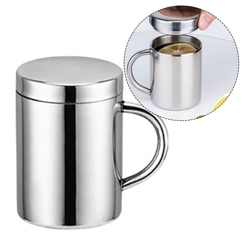 Generic VOLCAROCK Stainless Steel Coffee Mug with Handle, 16 oz Double Wall  Vacuum Insulated Travel Mug