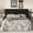 Black, variant on Frostbloom Queen Size Platform Bed Frame with Velvet Upholstered Headboard, Off-white