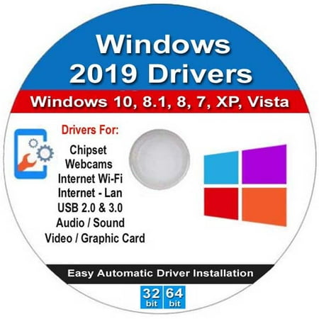Windows 2019 Drivers DVD Software For Sound, Video, Network, Wifi, Bios, Motherboard, Chipset & (Best Value Motherboard 2019)