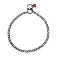 thumbnail image 1 of Herm Sprenger Collier, Lien Rond Taille 21,7 Pouces(55cm) / Jauge de Fil 0,08 Pouces(2,0 mm) Acier Inoxydable Noir, 1 of 3