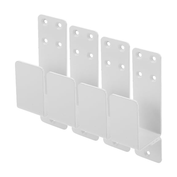 AURARMLET Heavy Duty U-Shaped Bracket Set for Garage, Shed, Gate Barricade Bar Installation and Secure Mounting