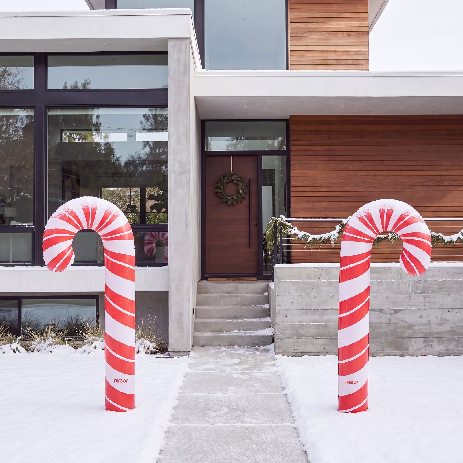 FUNBOY Inflatable Holiday Candy Canes