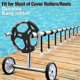 thumbnail image 1 of Barsinfi Aluminum Reel Roller Swimming Pool Solar Cover Reel Underground Pool Cover Blanket, 1 of 5