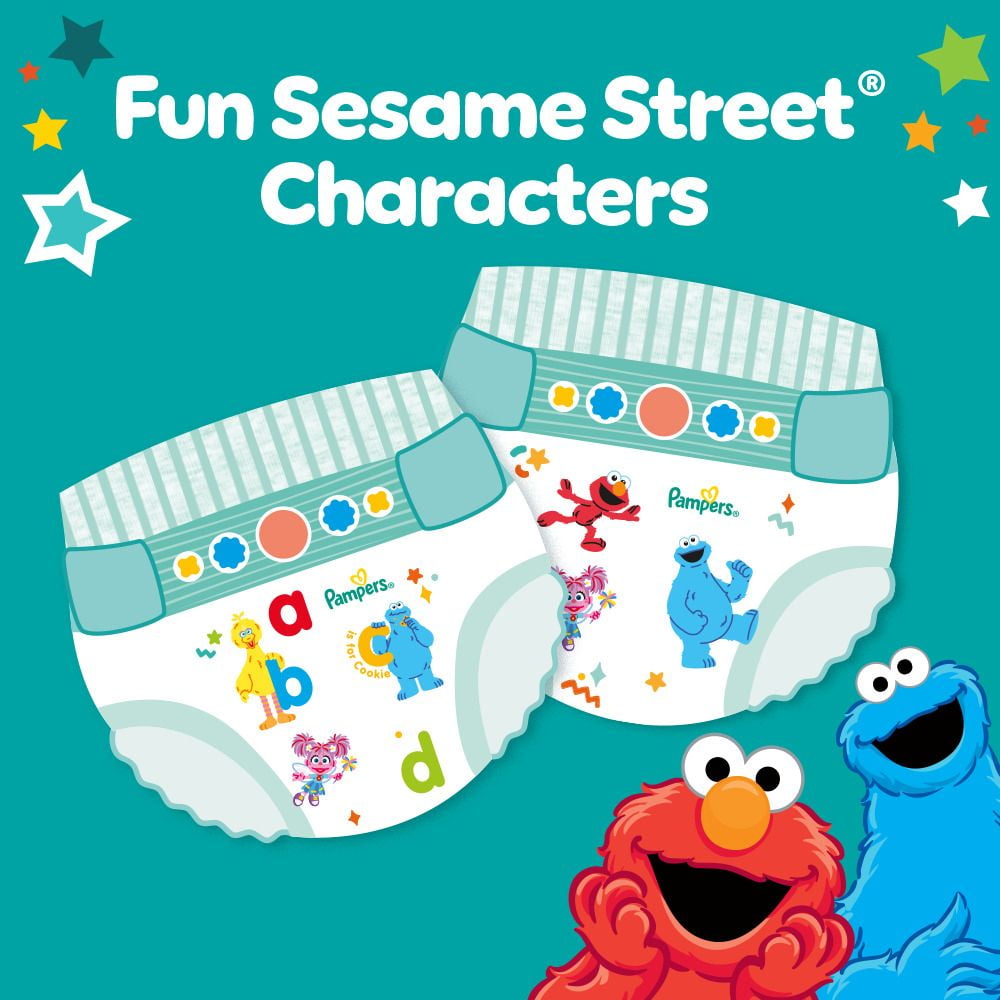 Pampers Baby Dry Ultra Diapers, Mega XL Diapers, Size 6 (23-44 lbs), 72 CT, Absorbent Disposable Diapers