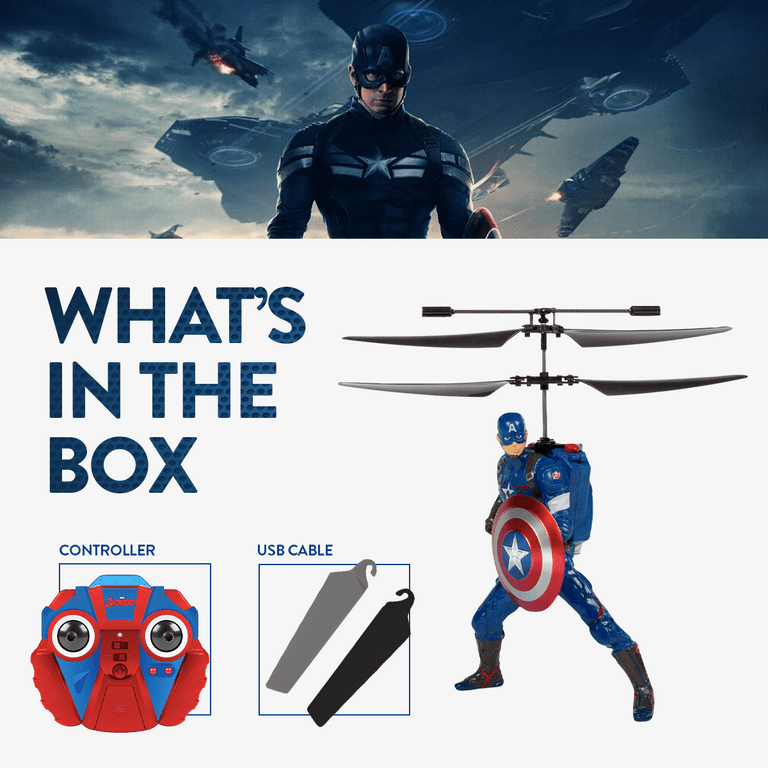 Captain america remote control helicopter hotsell