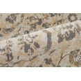thumbnail image 4 of Feizy Celene Traditional Bordered, Ivory/Tan/Gray, 1'6" x 1'6" Swatch Sheen Casual Floral & Botanical Design Carpet for Living Dining Bed Room, 4 of 8