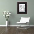 thumbnail image 2 of Trademark Fine Art "Fairies and Woodland Creatures 15" Canvas Art by KCDoodleArt Black Matte, Wood Frame, 2 of 3