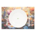 thumbnail image 2 of Ryvnso Placemats Set of 4 Wild Flower Butterfly Dining Mats Heat-Resistant Non-Slip Washable Table Mat, 2 of 8