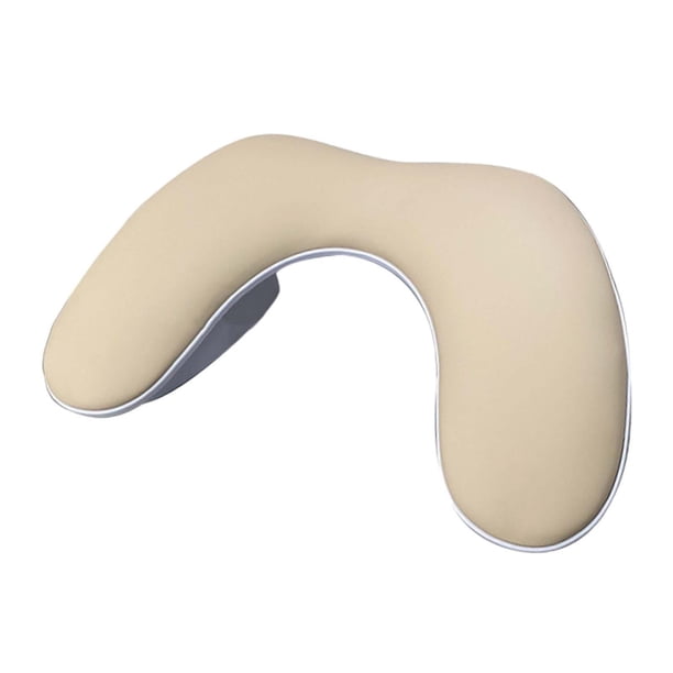 Cojín para reposabrazos de uñas, soporte para reposabrazos de manicura, soporte profesional para manicura. Color del té con leche
