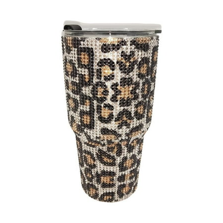 

900ml Insulated Diamond Mug Stainless Steel Tumbler Water Vacuum Water Bottle Portable