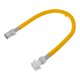 thumbnail image 1 of Faucet Extension Tube with Universal Swivel Connector for Kitchen Bathroom Made of Brass and Stainless Steel Yellow Color, 1 of 4