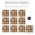 thumbnail image 2 of 40Pcs Mosaic Tile Transfer for Home Decor, Peel and Stick Self-Adhesive Tile Decal, Water-Proof Backsplash Tile Sticker for Kitchen Bathroom,10x10cm, 2 of 6