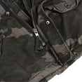 thumbnail image 4 of BRANDIT INDIVIDUAL WEAR Adult Male Dark Camo Jacket, Size: L (9390-12004-L), 4 of 7