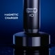 thumbnail image 5 of Oral-B iO Deep Clean + Protect cepillo de dientes eléctrico recargable, negro con un cepillo de dientes iO Serie 7, 2 cabezales de repuesto y un estuche de viaje de carga, 5 of 5