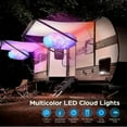 thumbnail image 6 of 3D Big Cloud Light Kit, Music Sync RGB Multicolor Changing Strip Lights DIY Decorations Cloud Light Lamp For Gaming Room Home Bedroom Party Decor -1Pack, 6 of 8